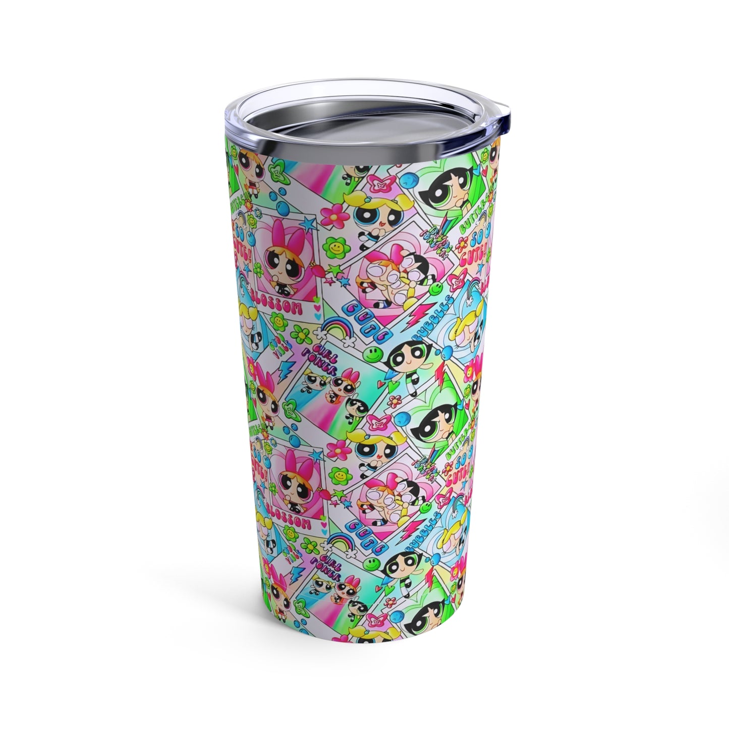 Power puff Girls Anime Design, 20oz Tumbler Cup