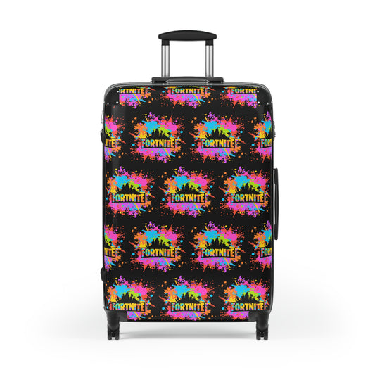 Hard-Shell Travel Suitcases with Lock (3 Sizes) Fortnite Splash