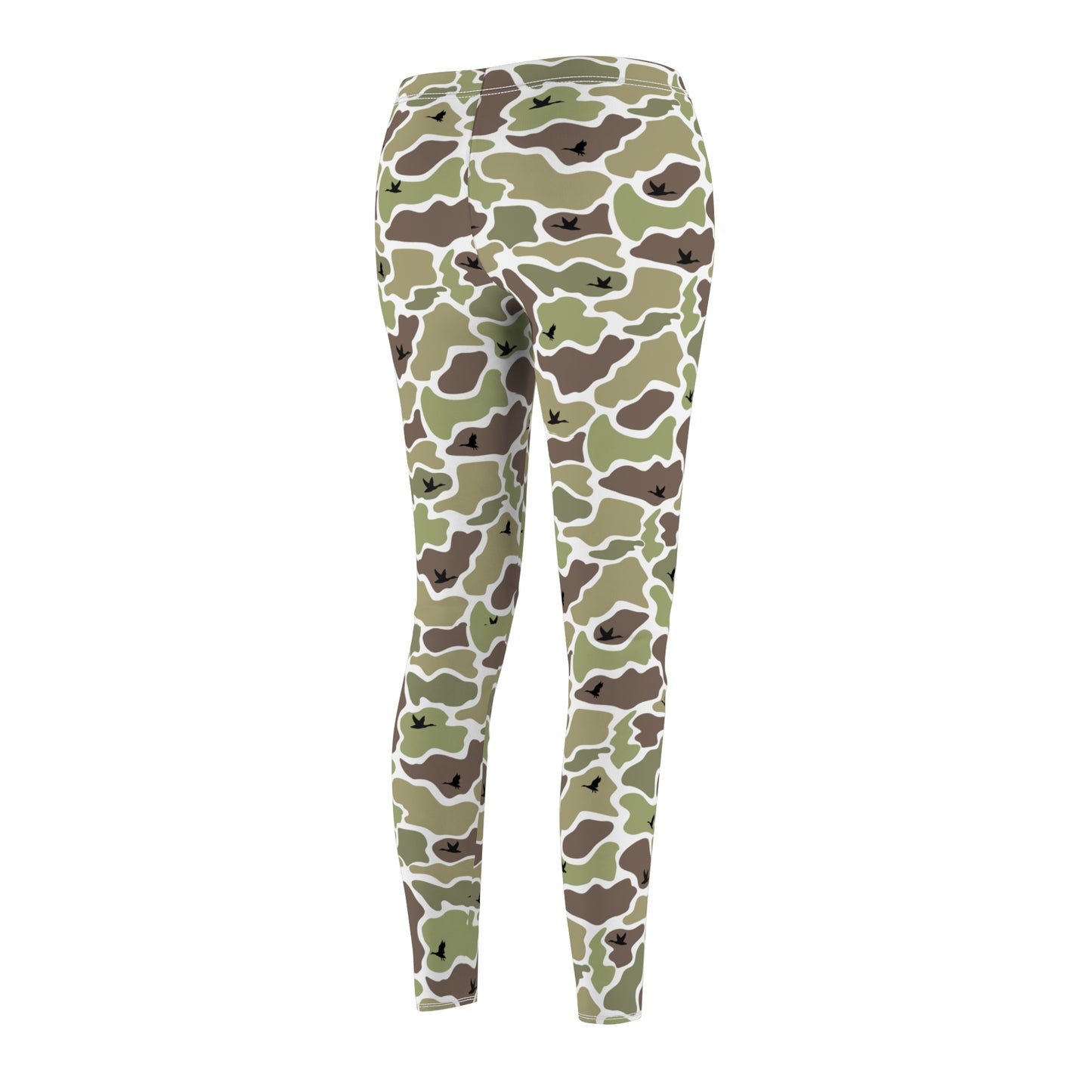 Women's Camouflage/Mallard Duck, Casual Comfort Leggings, Hunter Gift