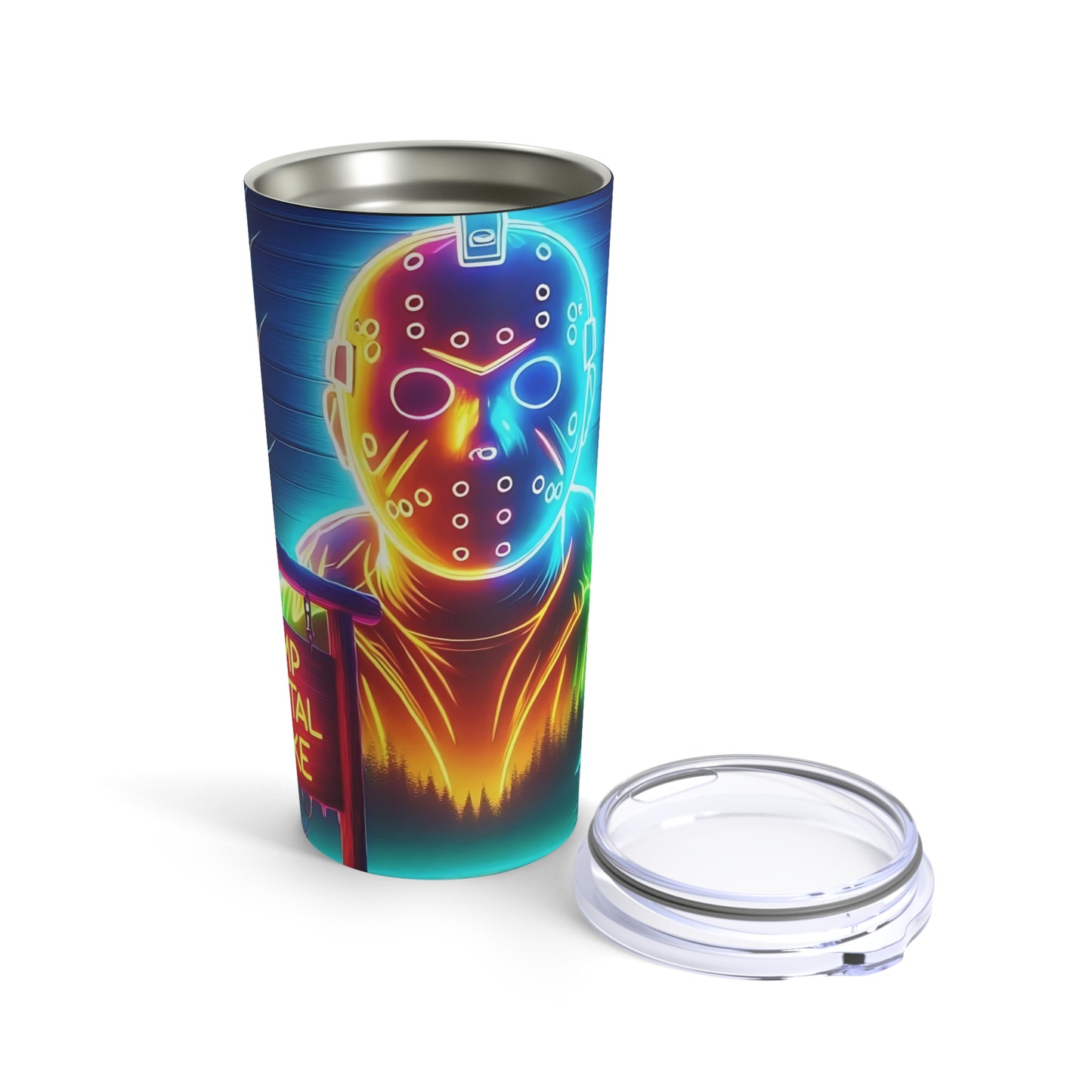 Jason Vorhees Stainless Steel Tumbler 20 oz. Halloween Gift