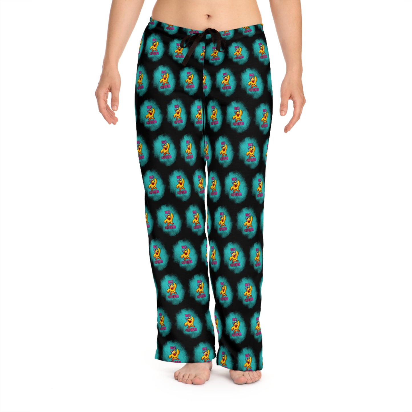 Jeep Duck, "No F's Given", Women's Soft Pajama Pants/Sleepwear