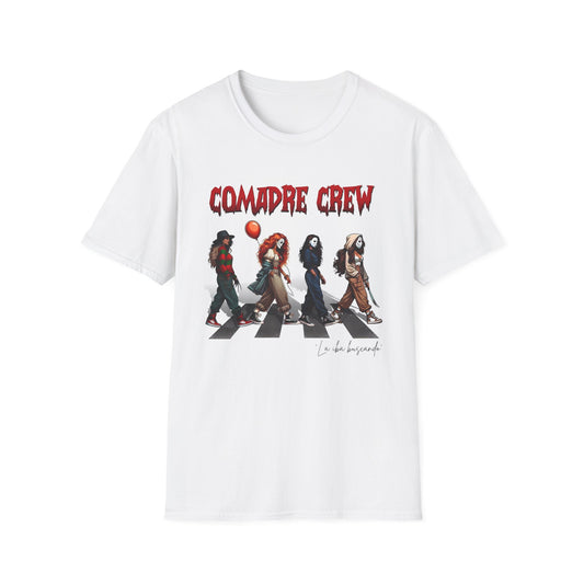 "Comadre Crew" FAFO, Latina/ Womens softstyle T-Shirt, Tee Spanish NEW