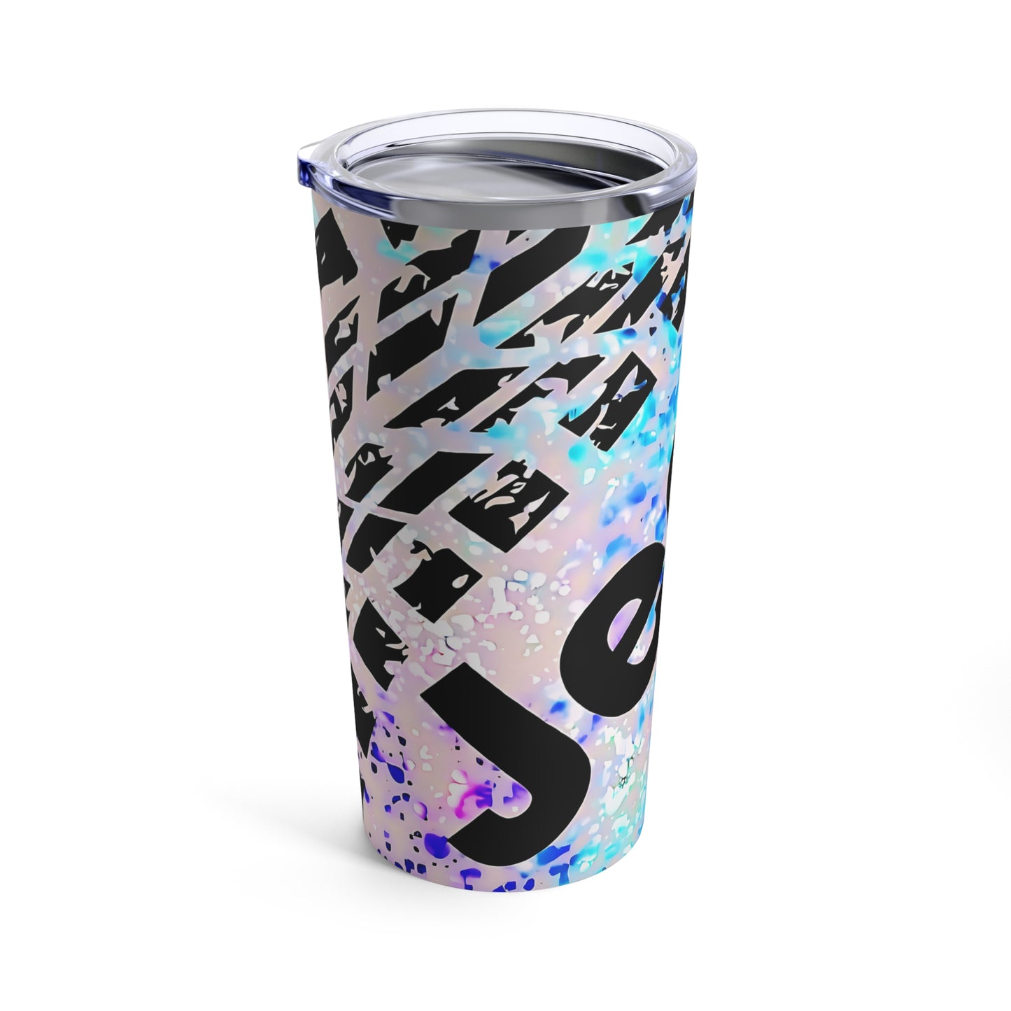 Glitter "Jeep" Stainless Steel Tumbler, 20oz Cup