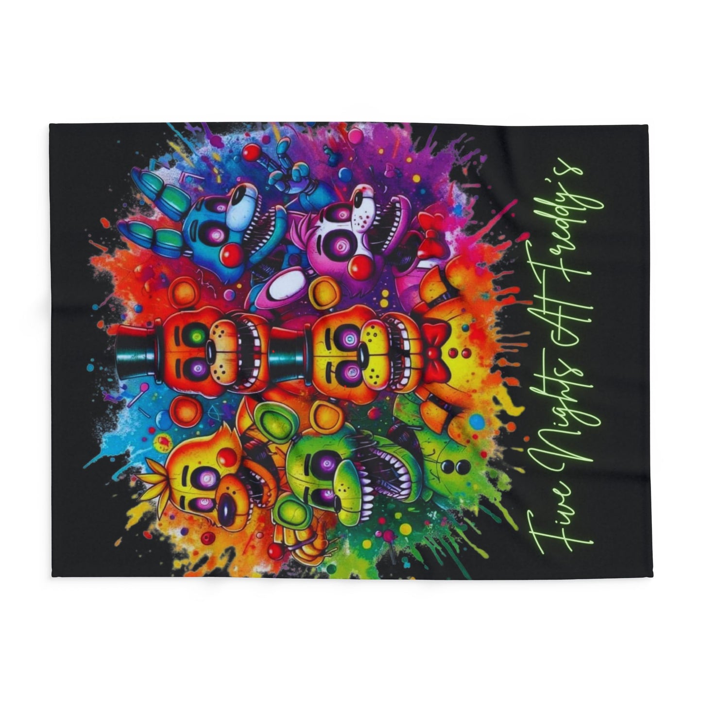 "Five Night's at Freddy's", Soft, Arctic Fleece Blanket (50x60")(60x80")