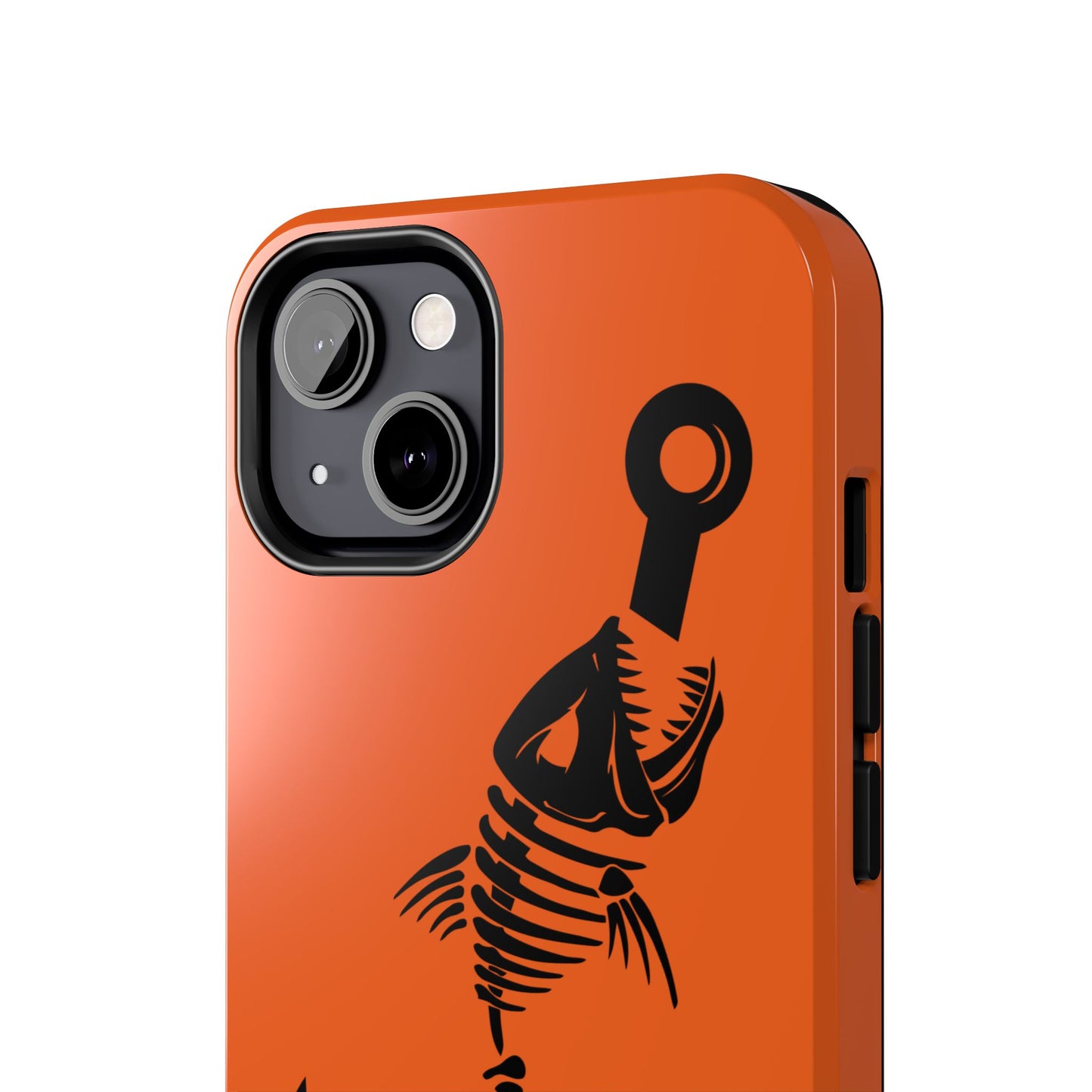 Apple iPhone (13-15 Pro Max), Resistant Tough Phone Cases, Fish Bone, Country, Fishing