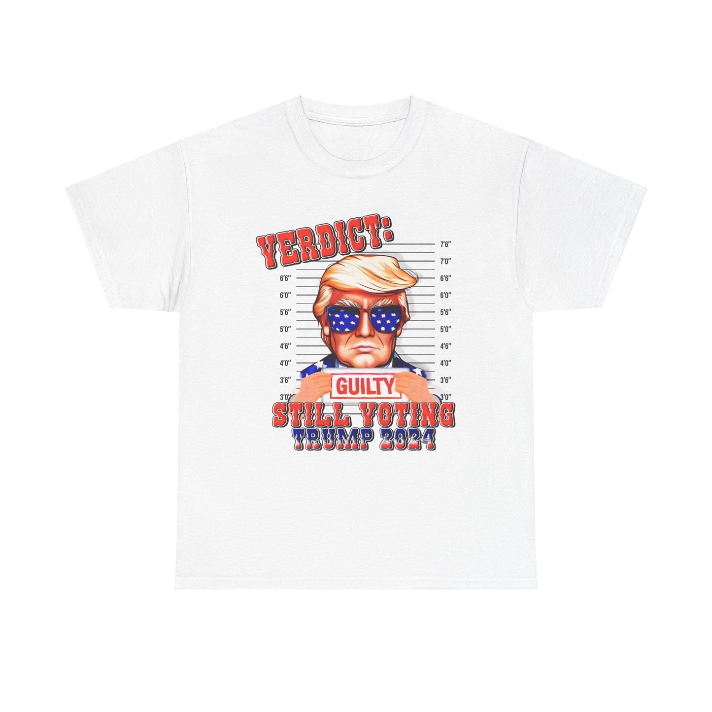 Trump Tee Unisex T-Shirt, Voting for the Felon, 2024 Election