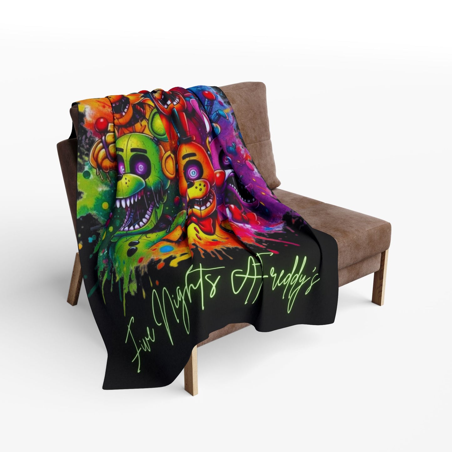 "Five Night's at Freddy's", Soft, Arctic Fleece Blanket (50x60")(60x80")