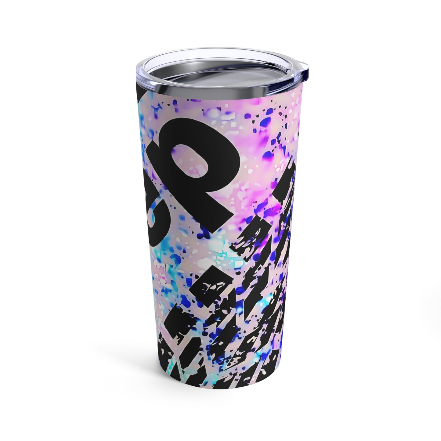 Glitter "Jeep" Stainless Steel Tumbler, 20oz Cup