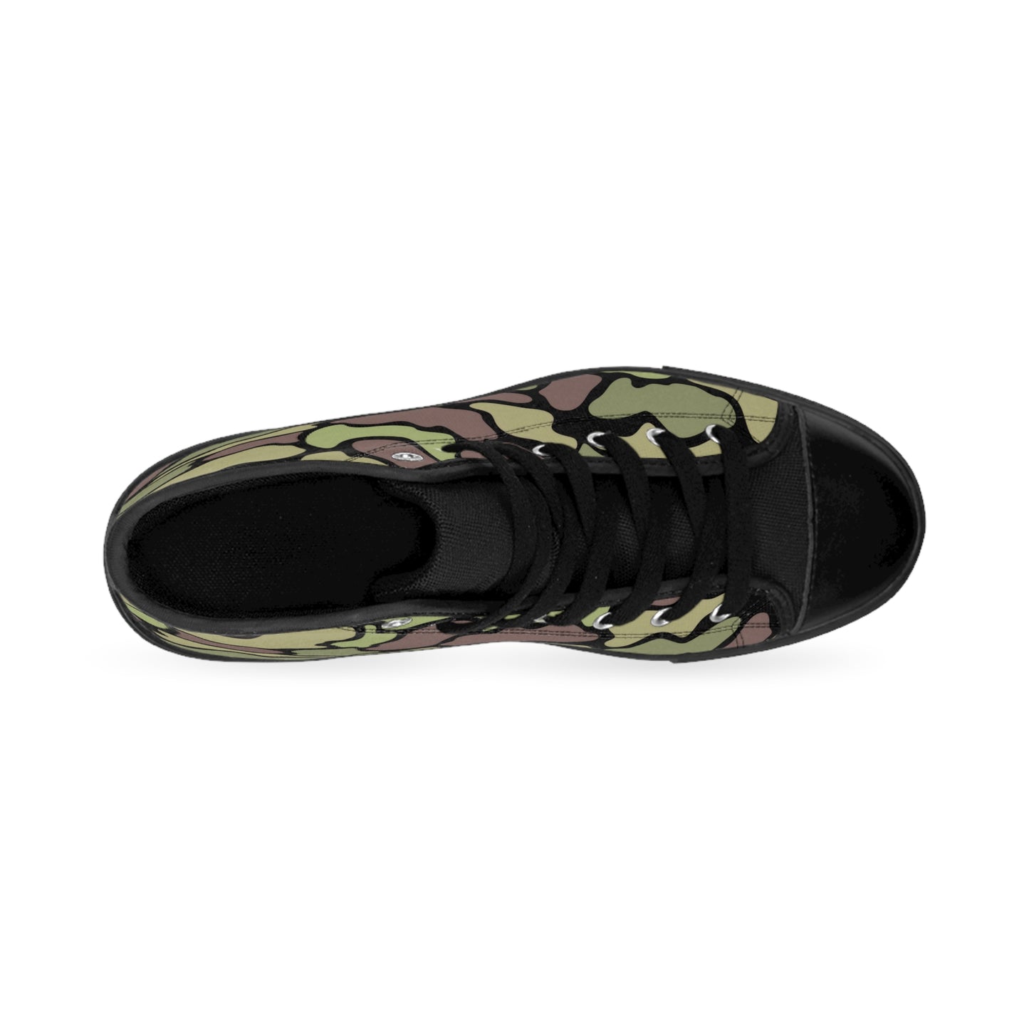 Women's Custom Classic Style Camouflage/Black Sneakers