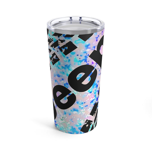 Glitter "Jeep" Stainless Steel Tumbler, 20oz Cup