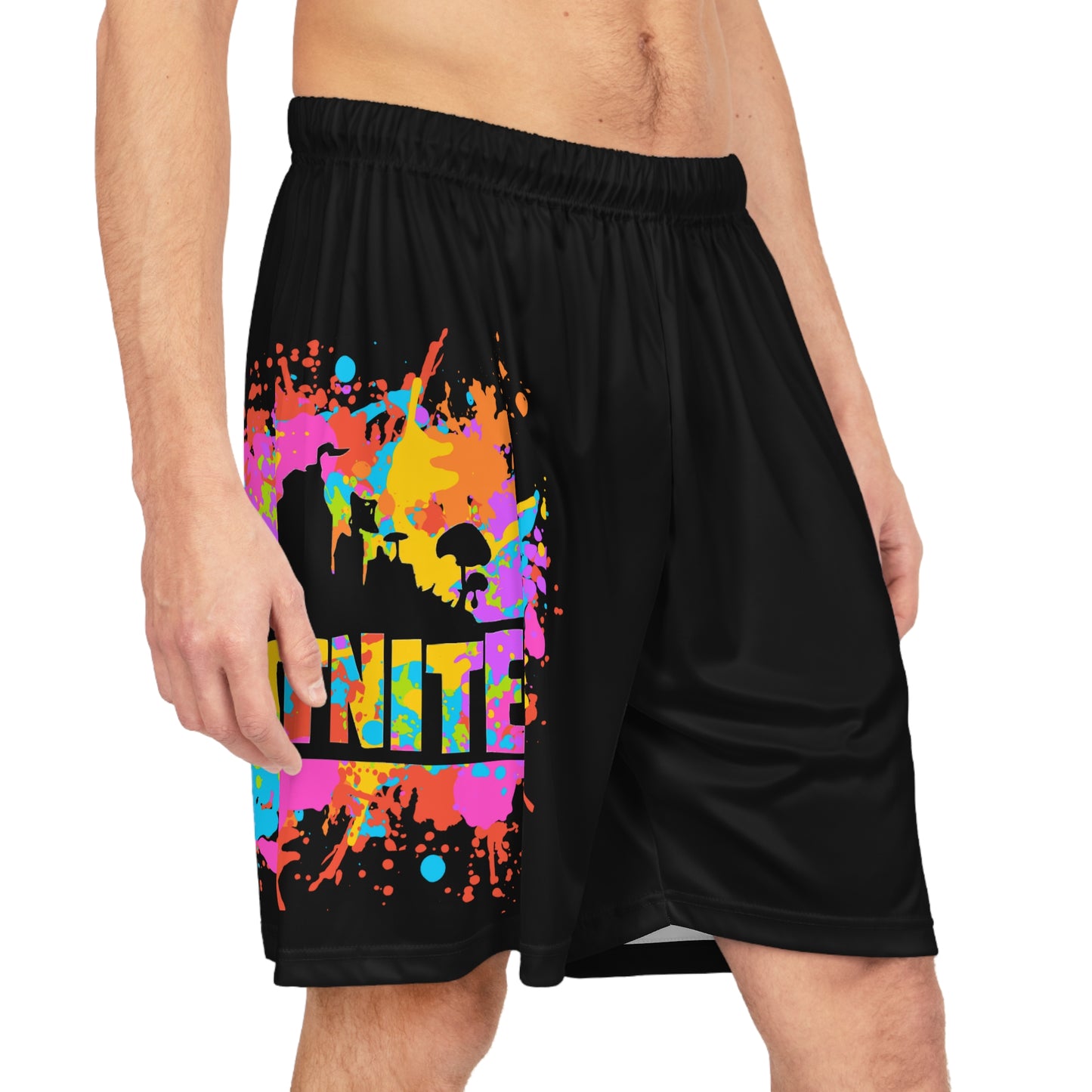 Men's Fortnite, Basketball Shorts, Comfy Gaming Shorts, New