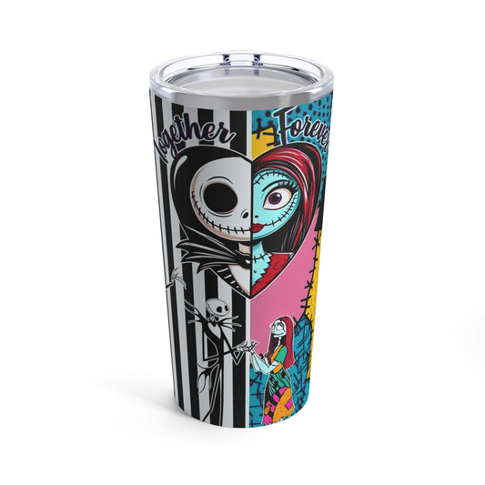 Stainless Steel Tumbler 20oz, "The NightMare Before Christmas" Halloween/ Gift