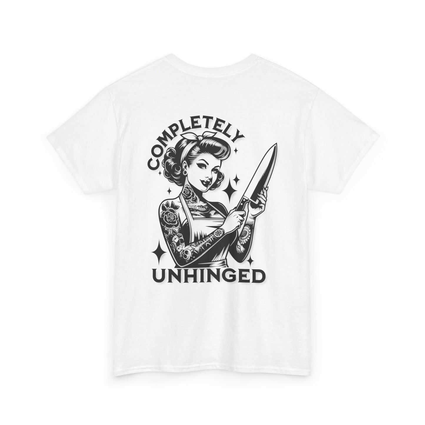 "Completely Unhinged" T-Shirt, Womens Cotton Tee