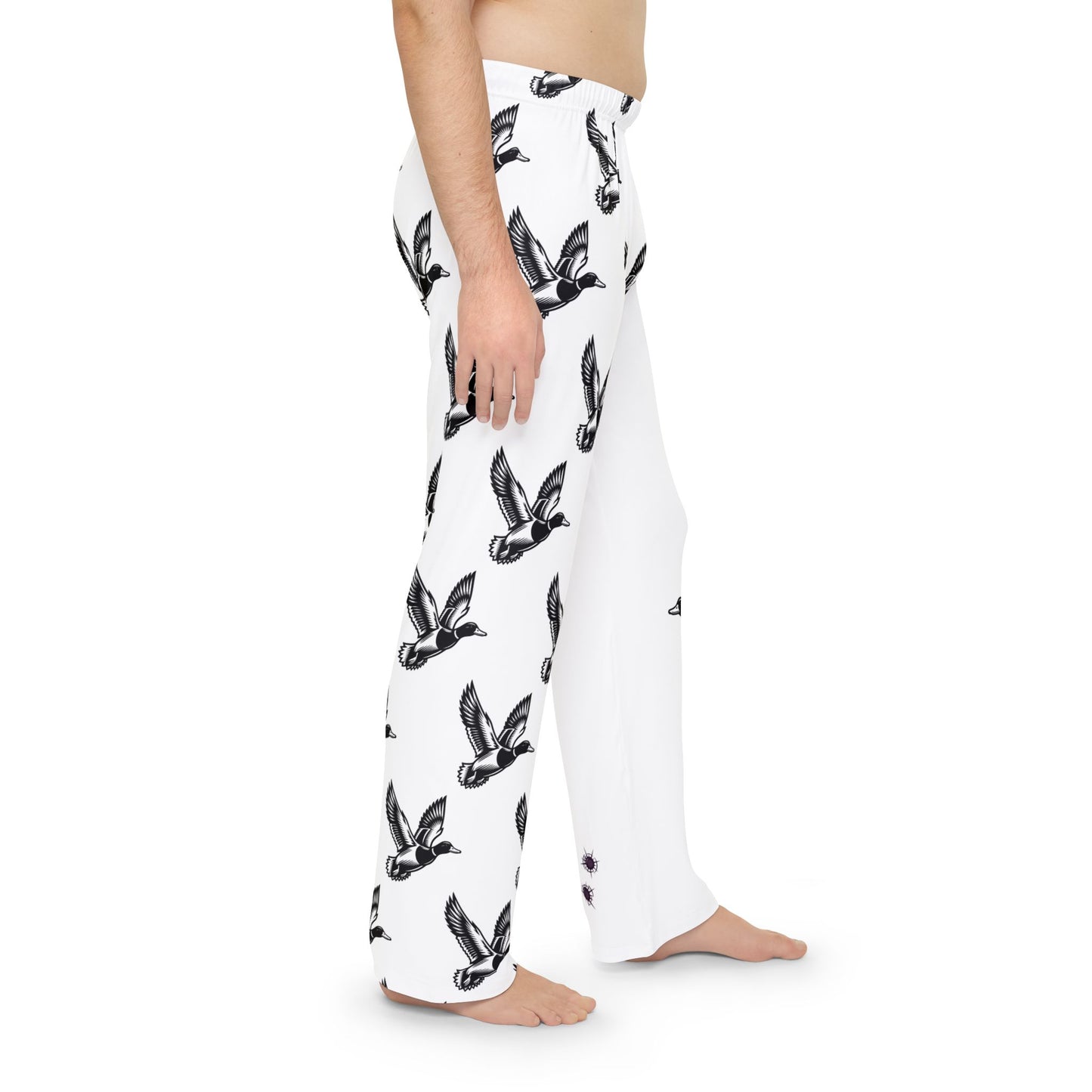 Men's Mallard Duck Hunting Pajama Pants, Soft Stylish Pj Pants Gift