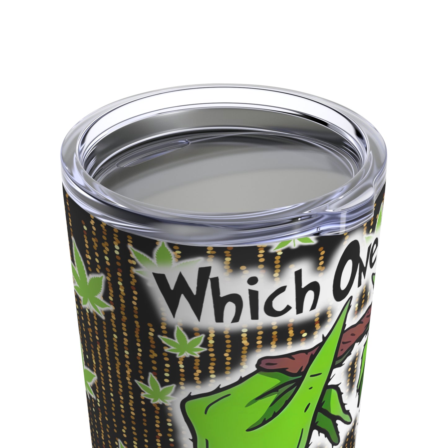 Christmas Grinch, Lighter Thief Stainless Steel 20oz Tumbler Funny