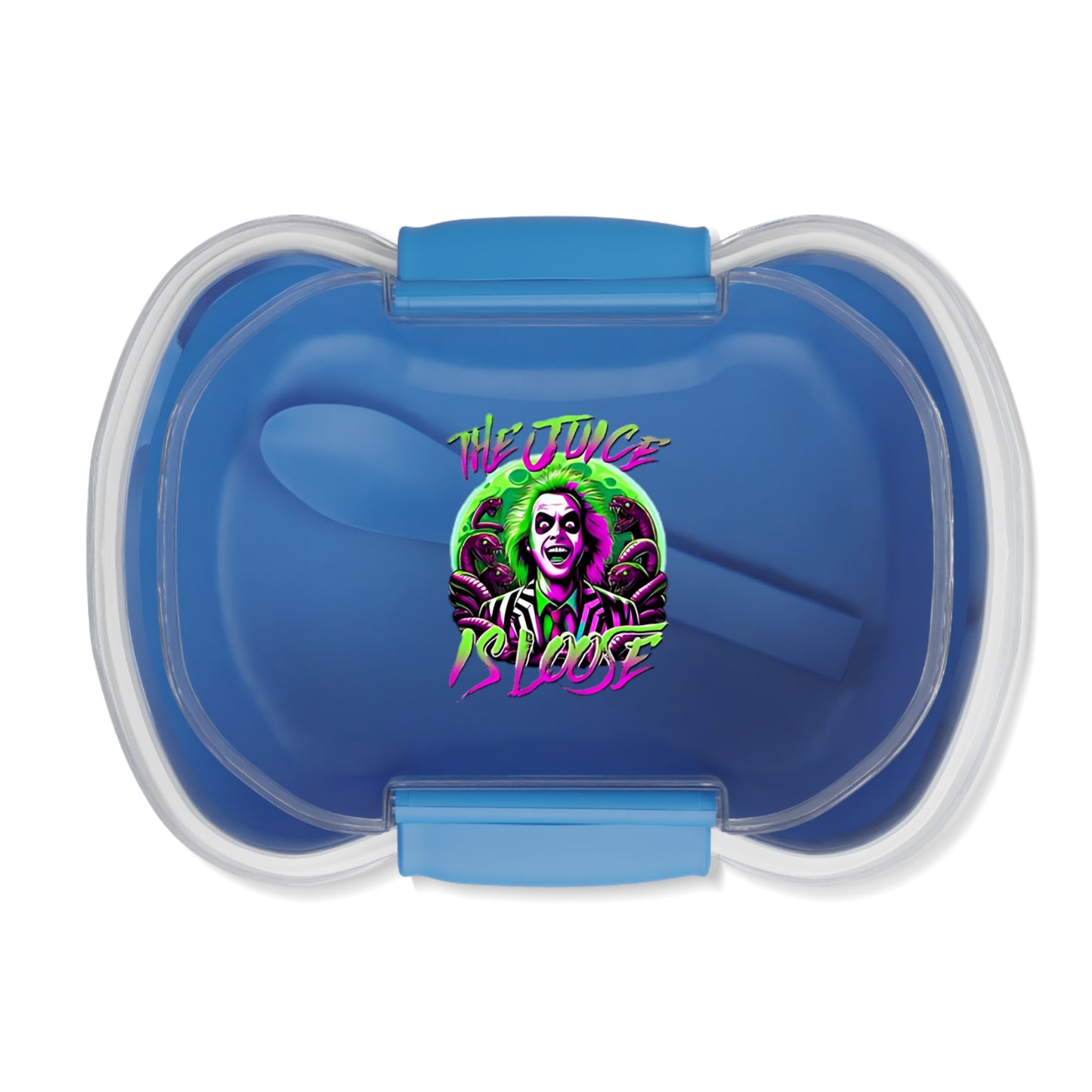 'BeetleJuice', Two-tier Bento Box, Compact Lunch Box, Microwave Safe