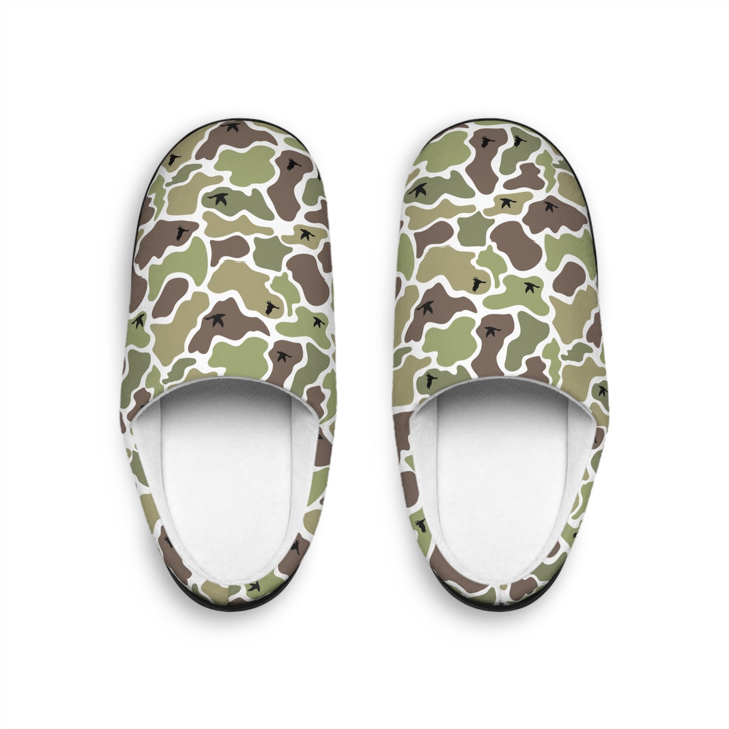 Women's Camouflage/Mallard Duck Indoor Slippers/ House Shoes, Hunter/ Gift