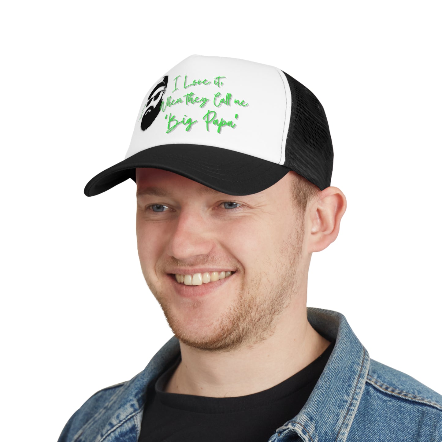 Men's "I Love It... Big Papa" Mesh SnapBack Cap/ Hat Funny Gift