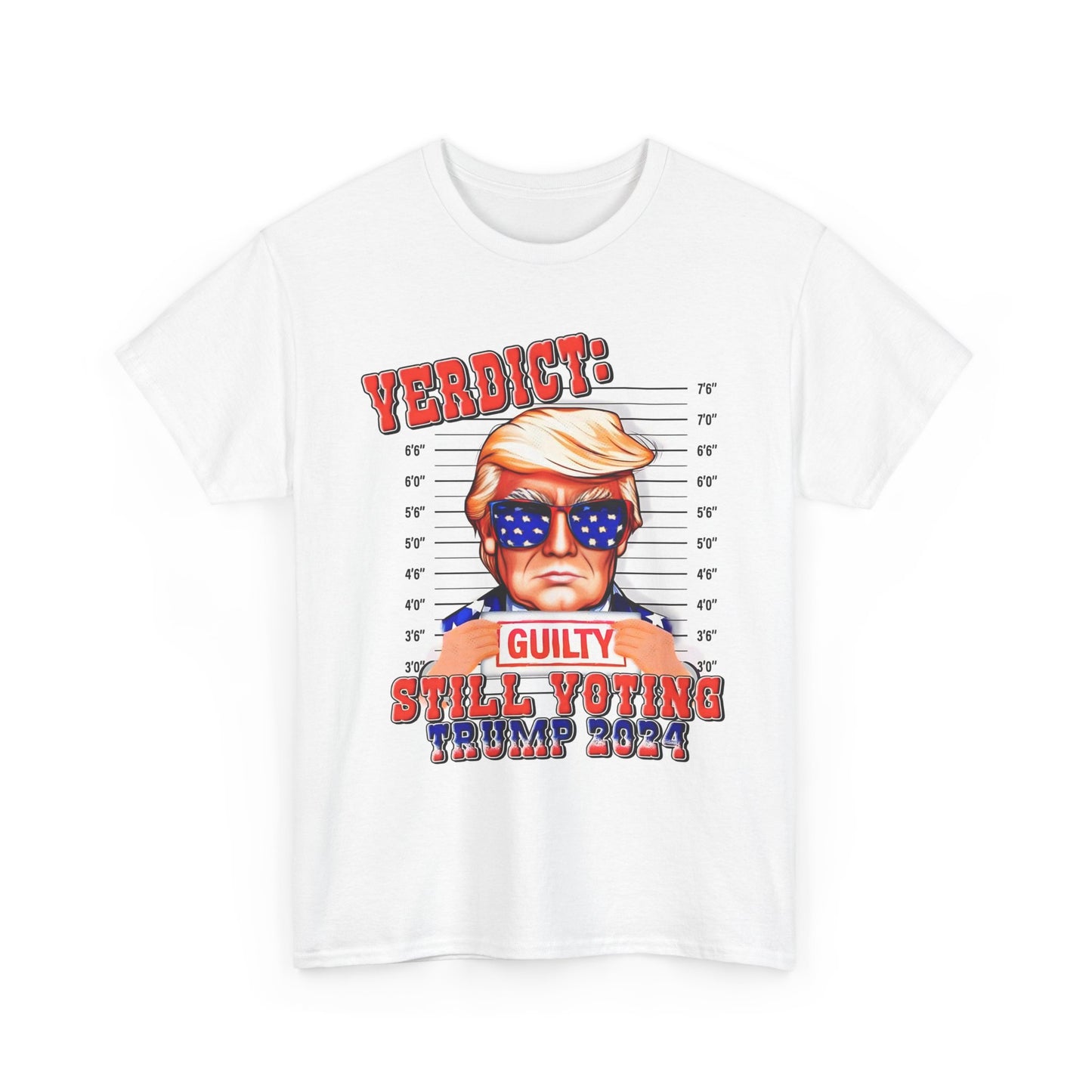 Trump Tee Unisex T-Shirt, Voting for the Felon, 2024 Election