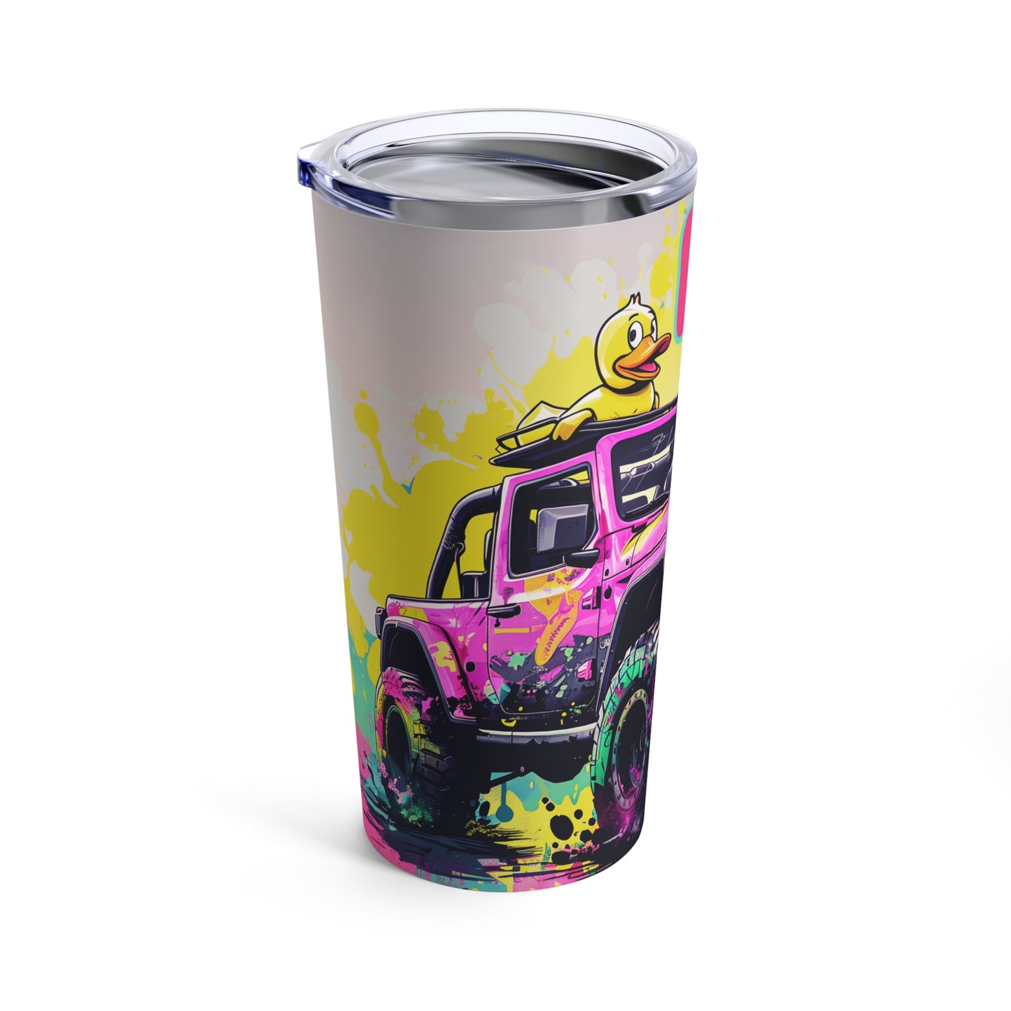 "Duck Duck Jeep," Stainless-Steel Tumbler 20oz