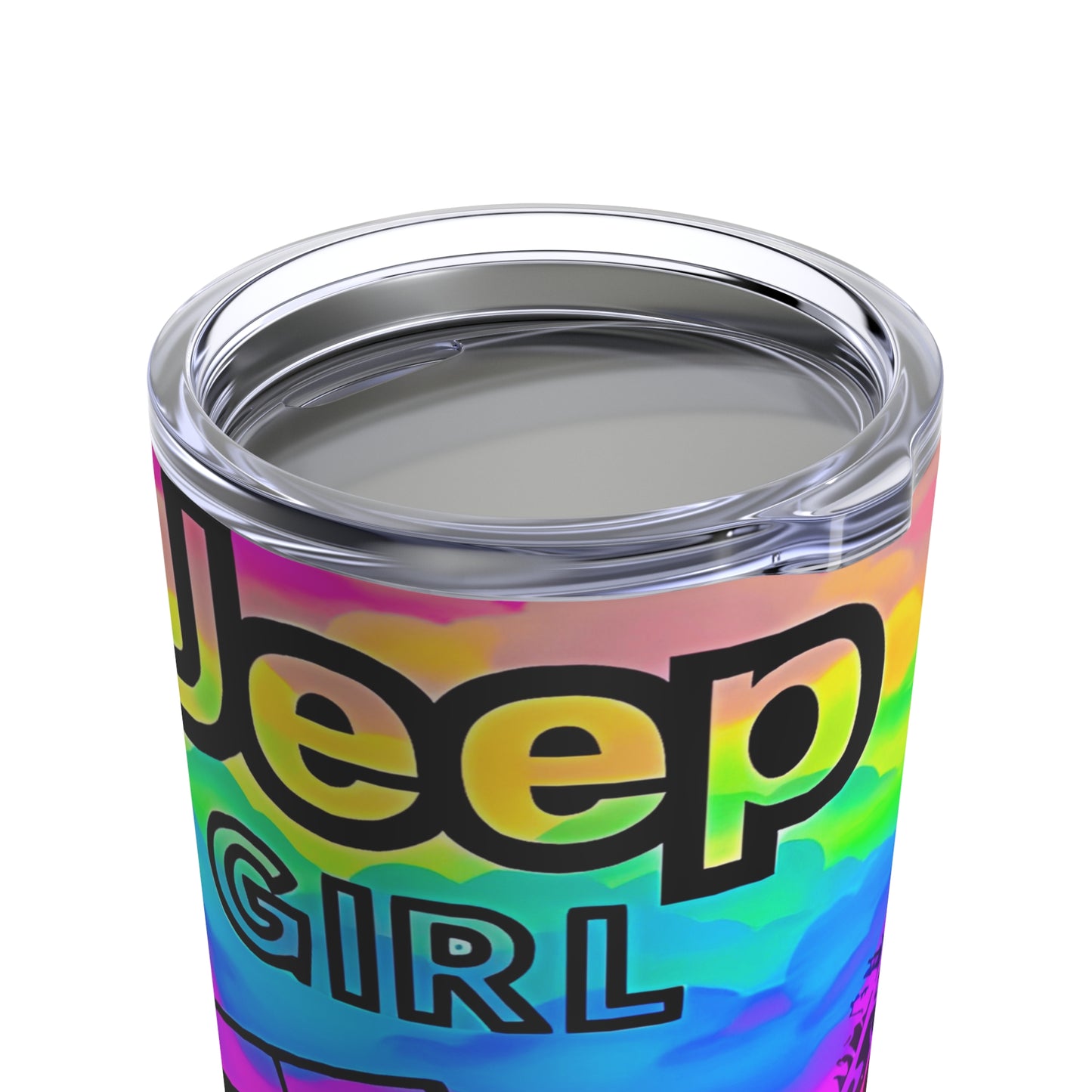 "Jeep Girl," Stainless Steel Tumbler, 20oz