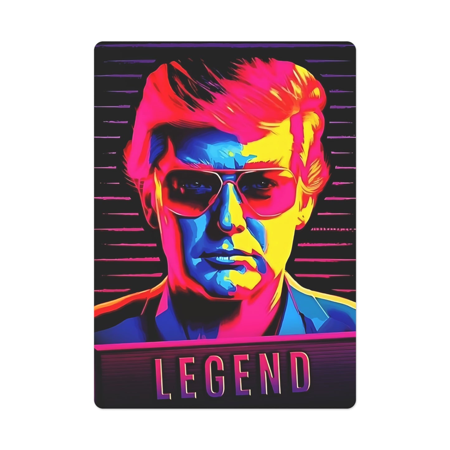 Donald Trump 2024 "Legend" Unique Custom Colorful Graphic Poker Cards