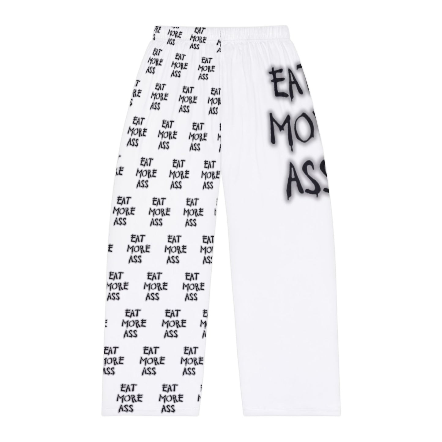 Comfy Men's Pajama Pants, "Eat More A**",  Lounge Pants