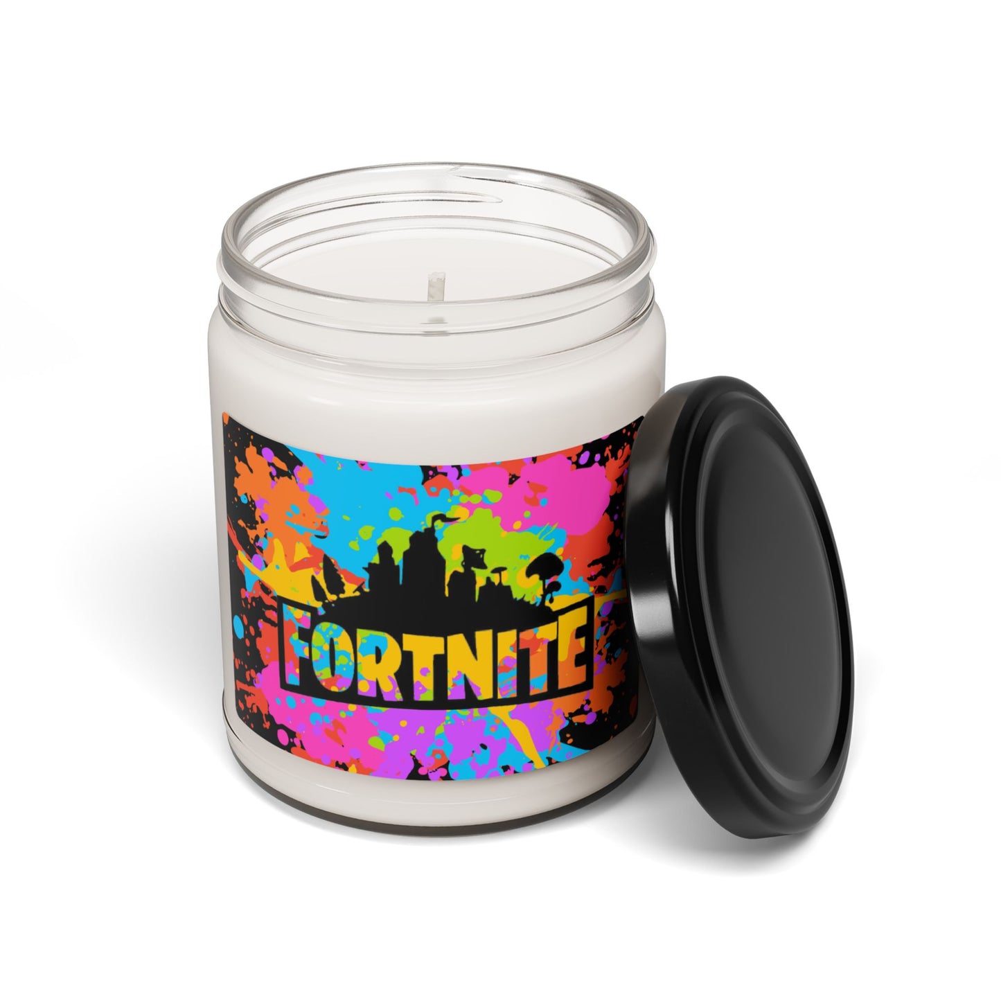 Scented Soy Wax Candles, FortNite Design, 9oz Candle