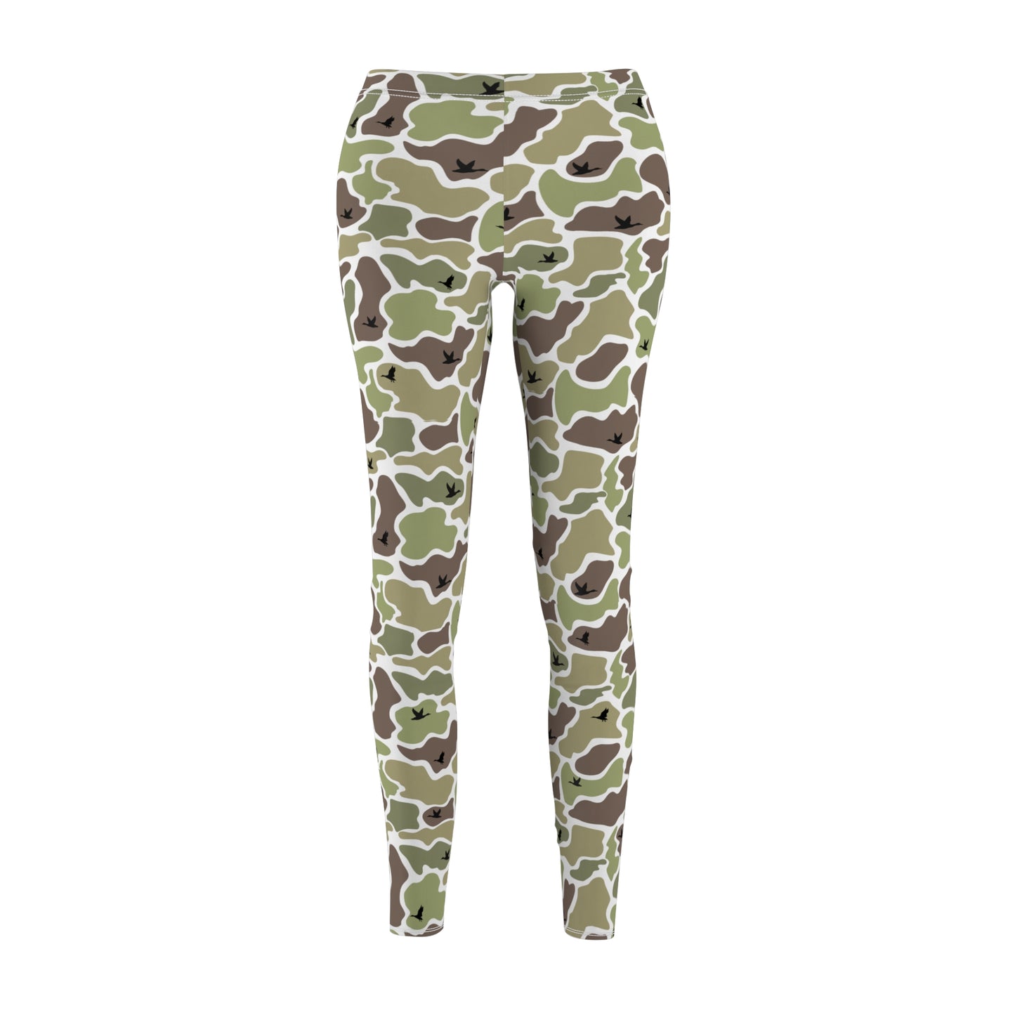 Women's Camouflage/Mallard Duck, Casual Comfort Leggings, Hunter Gift