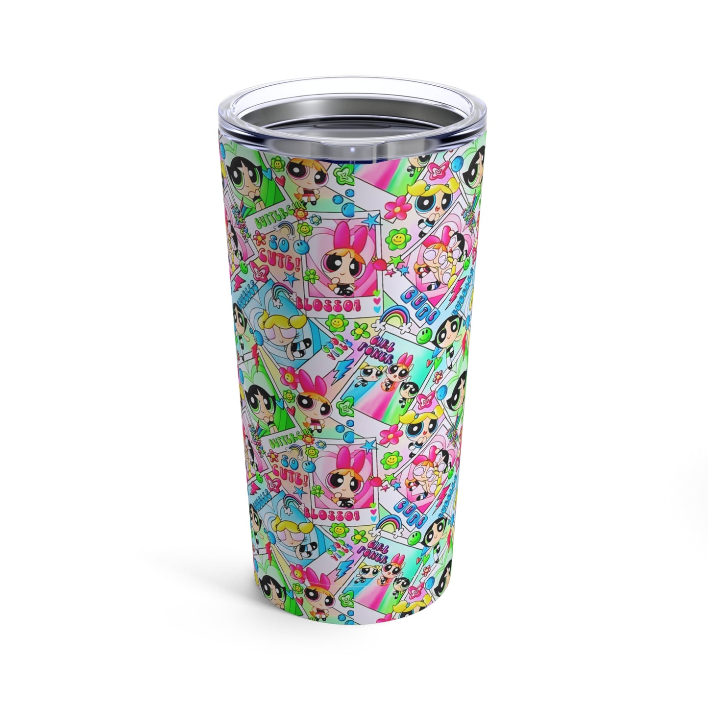 Power puff Girls Anime Design, 20oz Tumbler Cup