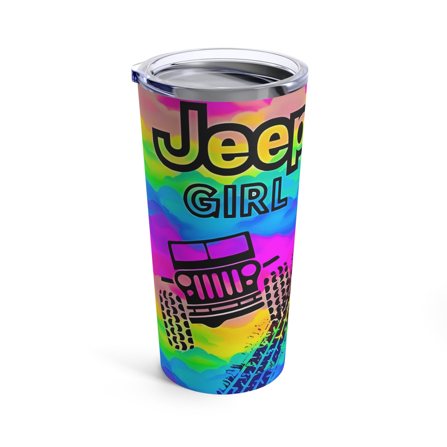 "Jeep Girl," Stainless Steel Tumbler, 20oz