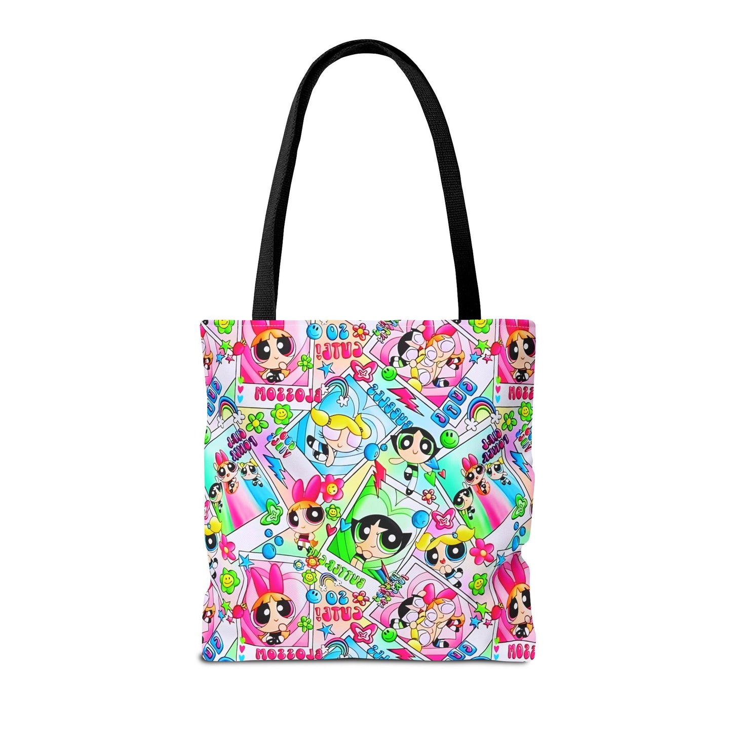 Power Puff Girls Tote Bag/ Pocket Book (3 Sizes) Christmas Gift