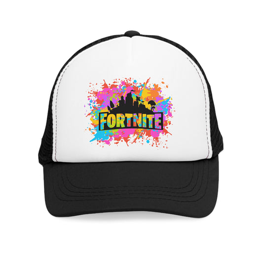 Splash Paint/Fortnite, Mesh Cap, Adjustable Hat, New