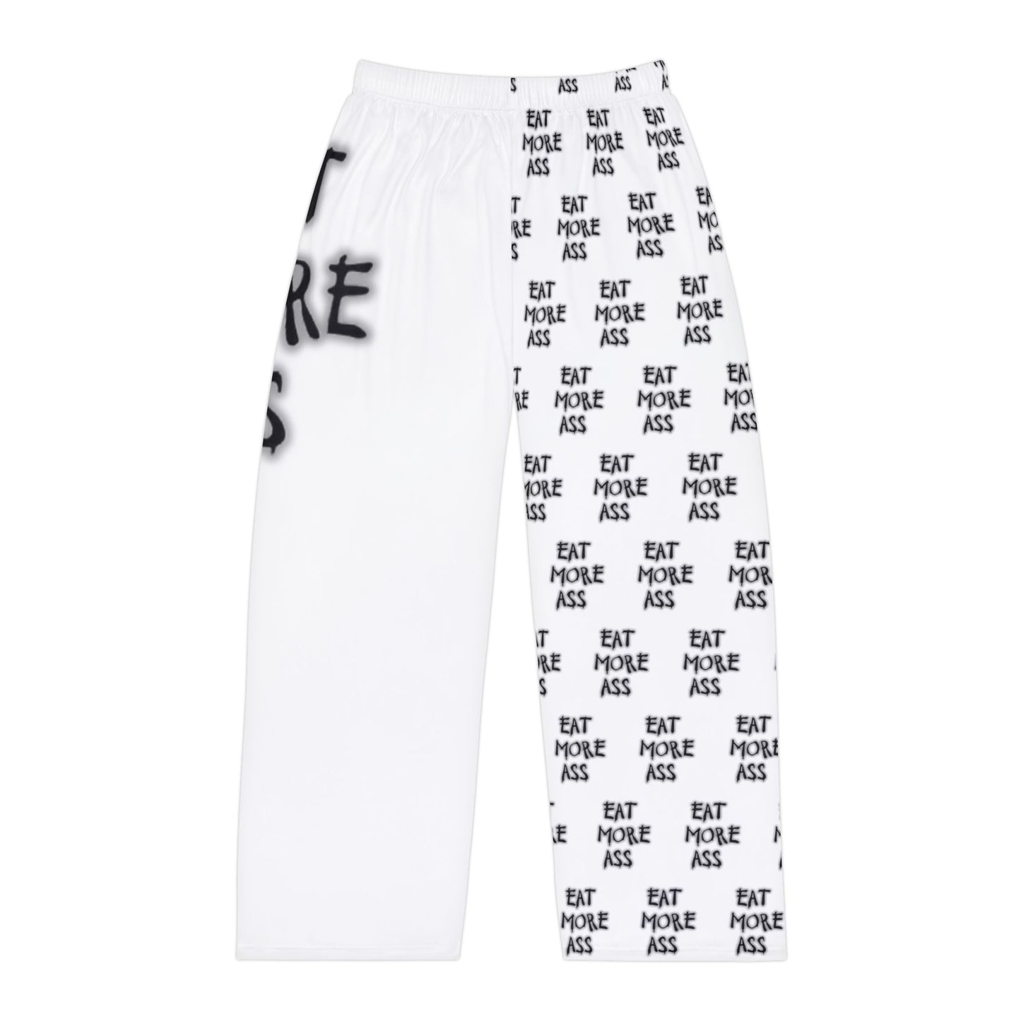 Comfy Men's Pajama Pants, "Eat More A**",  Lounge Pants