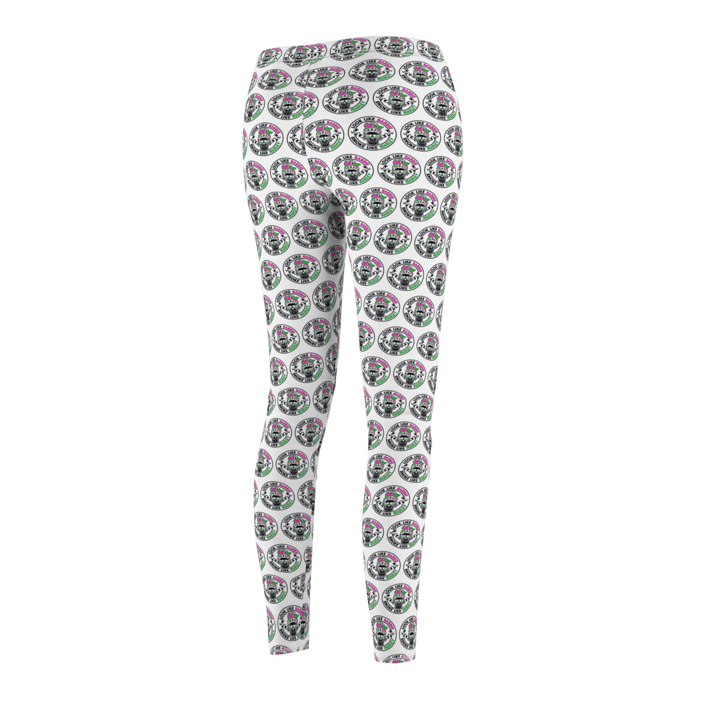 Women's Casual Leggings, "Look like Barbie, Smoke like Marley"