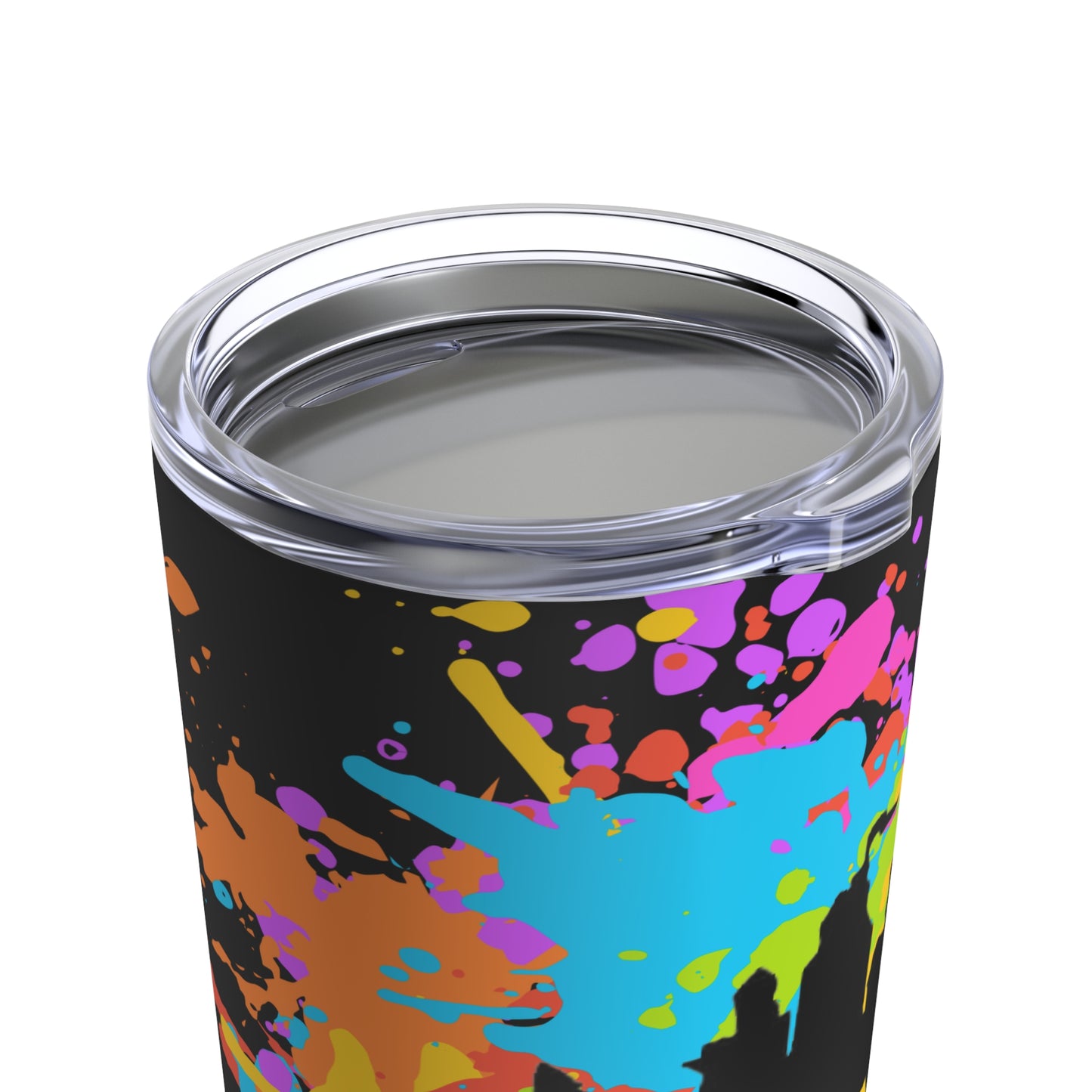 Fortnite, Bright Splash Paint Stainless-Steel Tumbler, 20oz Cup