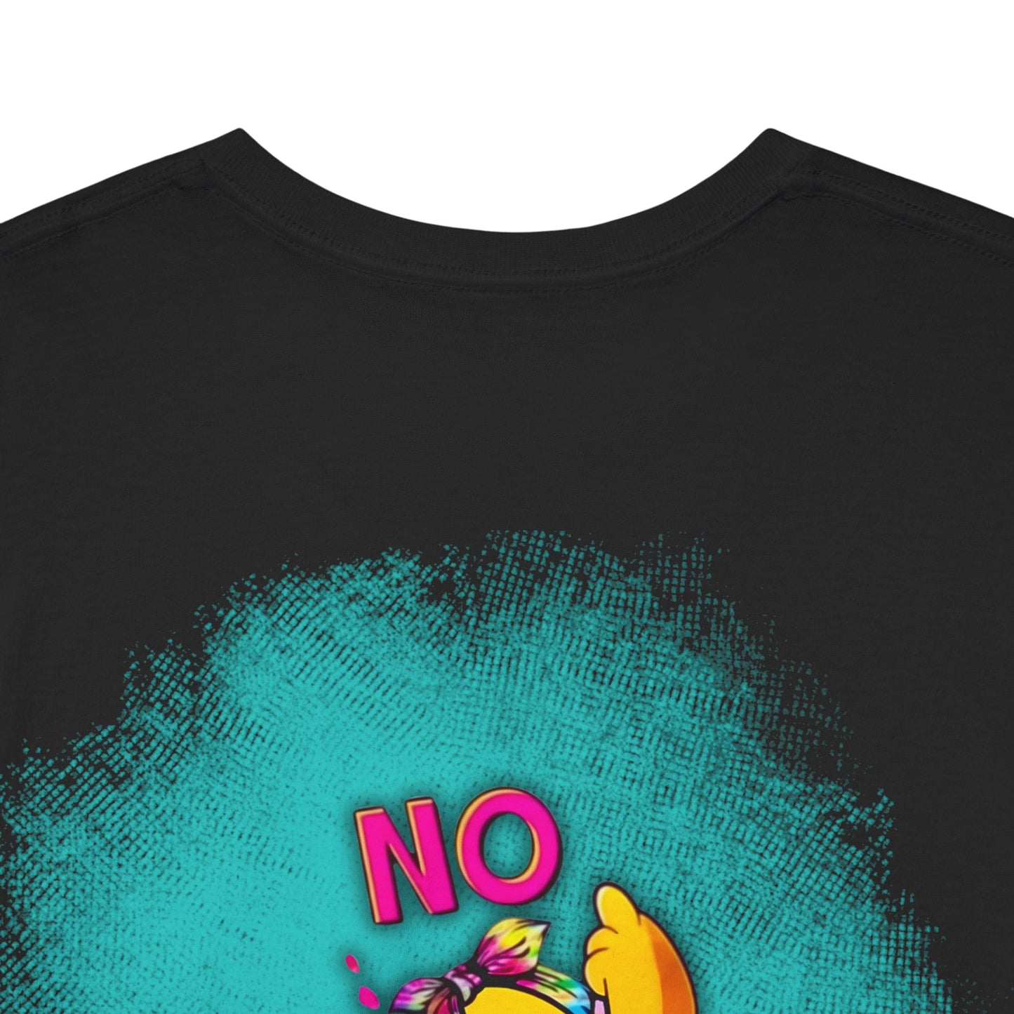 Jeep Duck Giving Middle Finger, "No F Given" T-Shirt, Unisex Heavy Cotton Tee