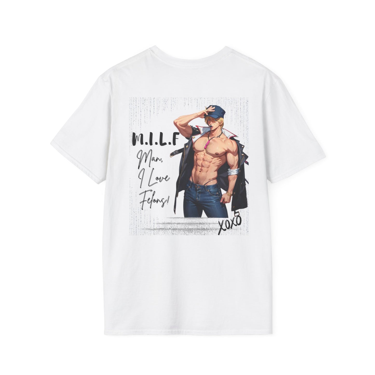 2024 Sexy Young Trump Inspired Tee "M.I.L.F." T-Shirt Funny Gift, Soft White