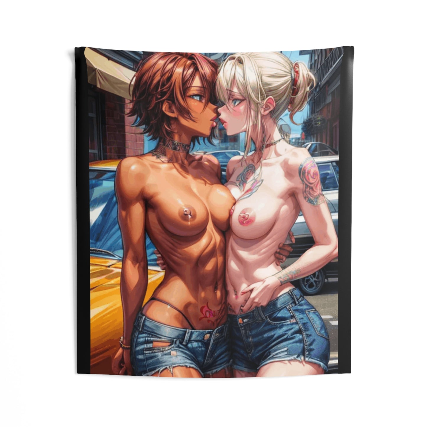 50x60 Large Uncensored Adult Anime nudity Wall Tapestry