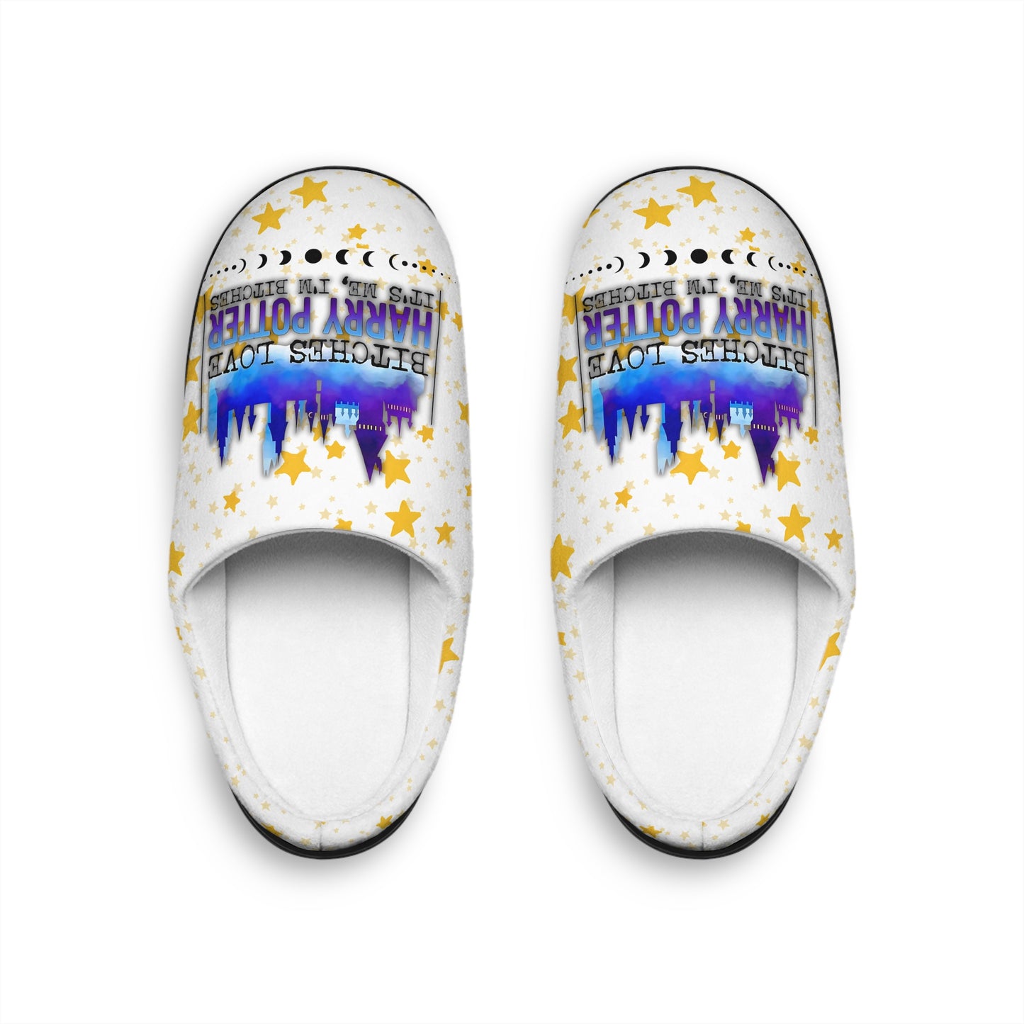 "B's Love Harry Potter...." Women's" Indoor Slippers/House Shoes