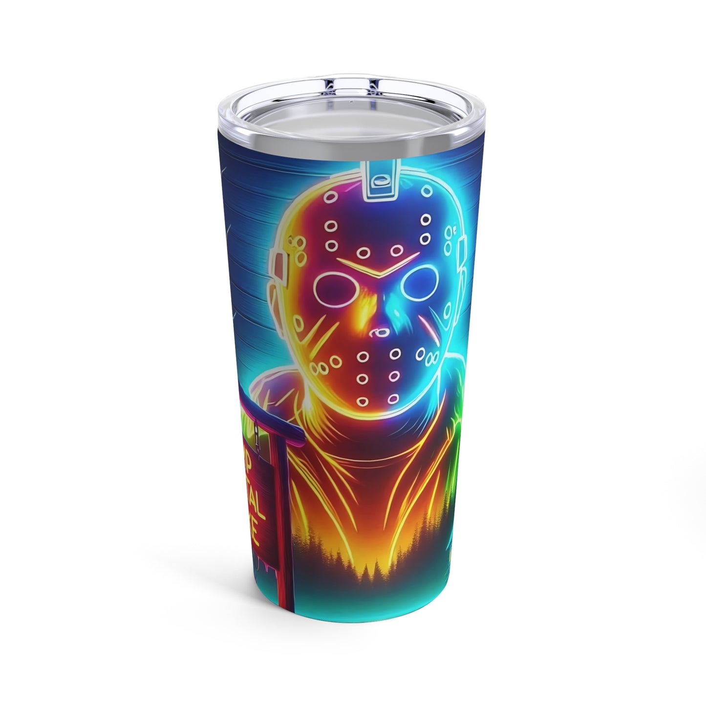 Jason Vorhees Stainless Steel Tumbler 20 oz. Halloween Gift