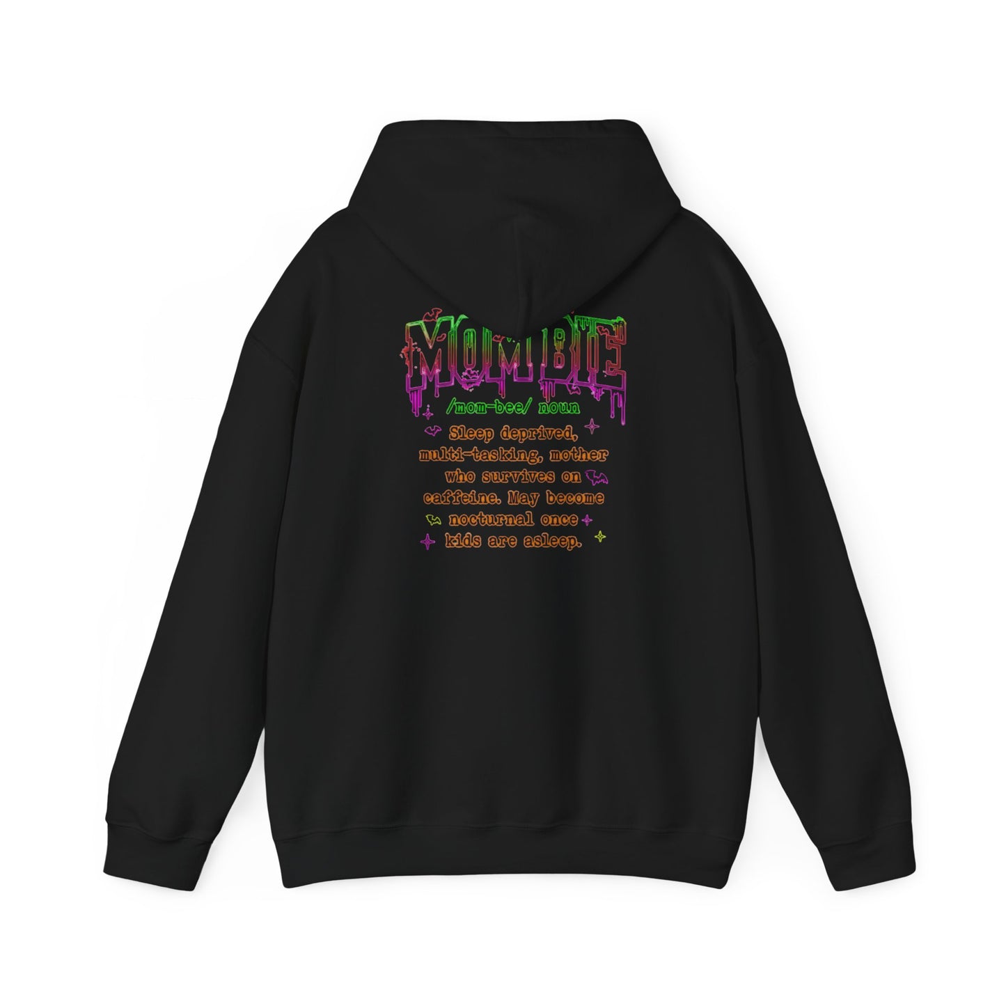 Women's, "Mombie" Hoodie, Heavy Blend Hooded Sweatshirt Halloween