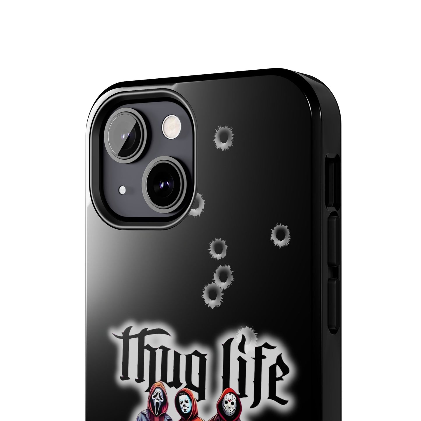 Apple iPhone, Tough Phone Case (11-15 Pro Max), Halloween, "Thug Life"