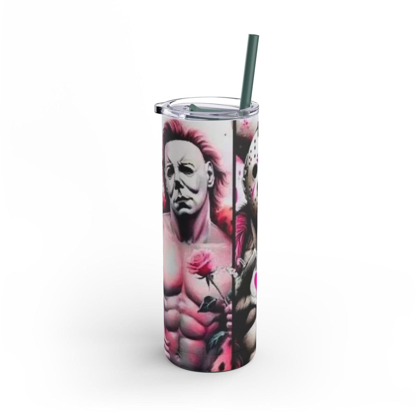 SexyLove Halloween Men Maker Skinny Matte Tumbler, 20oz