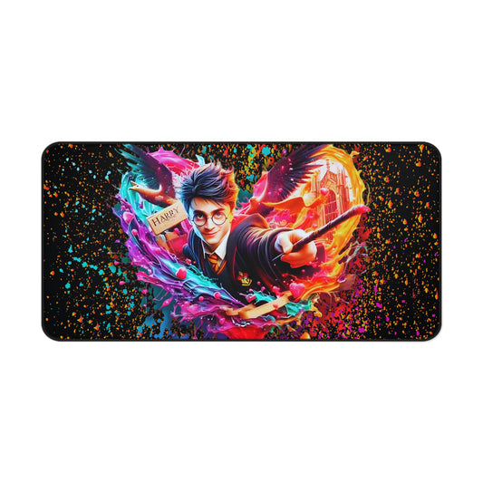 Harry Potter Colorful Abstract Gaming Computer Desk Mat (31x15.5)