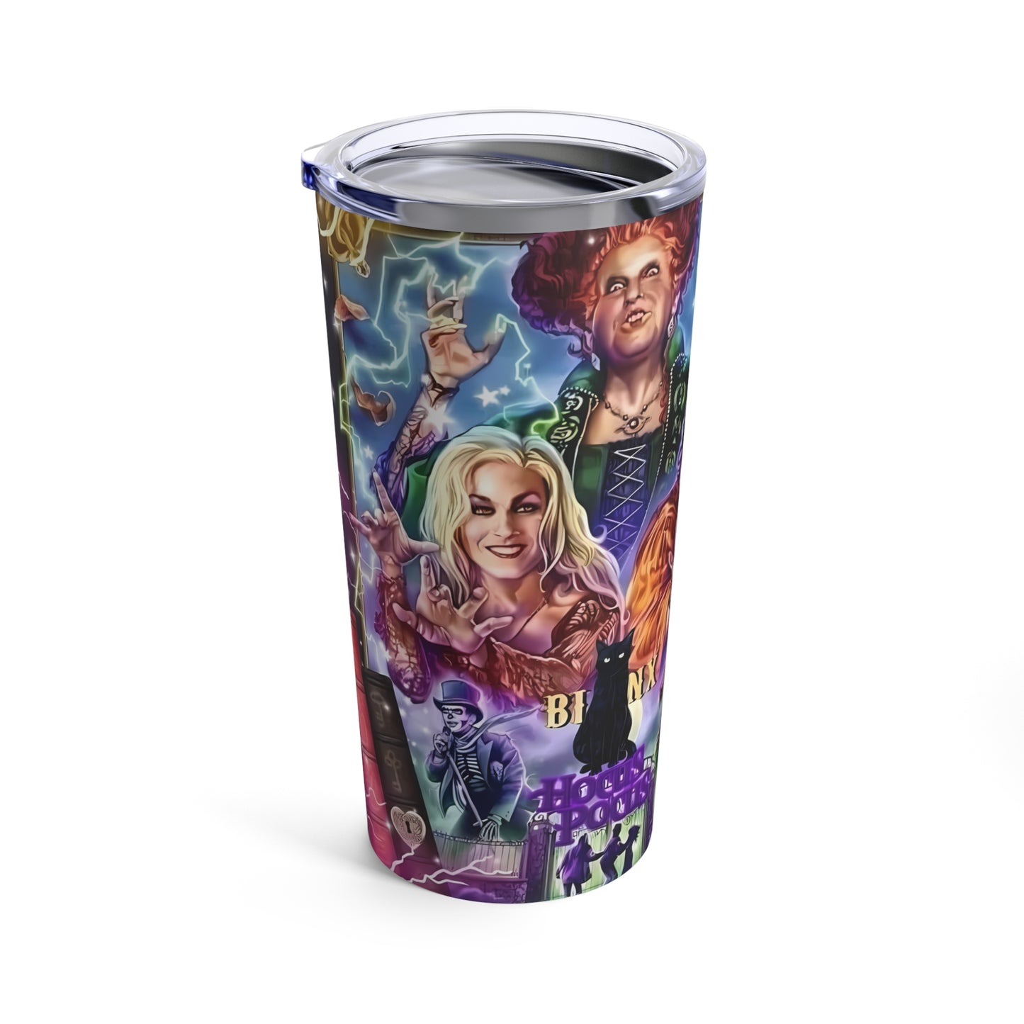 Hocus Pocus Stain-less Steel Tumbler 20oz Halloween/ Witches