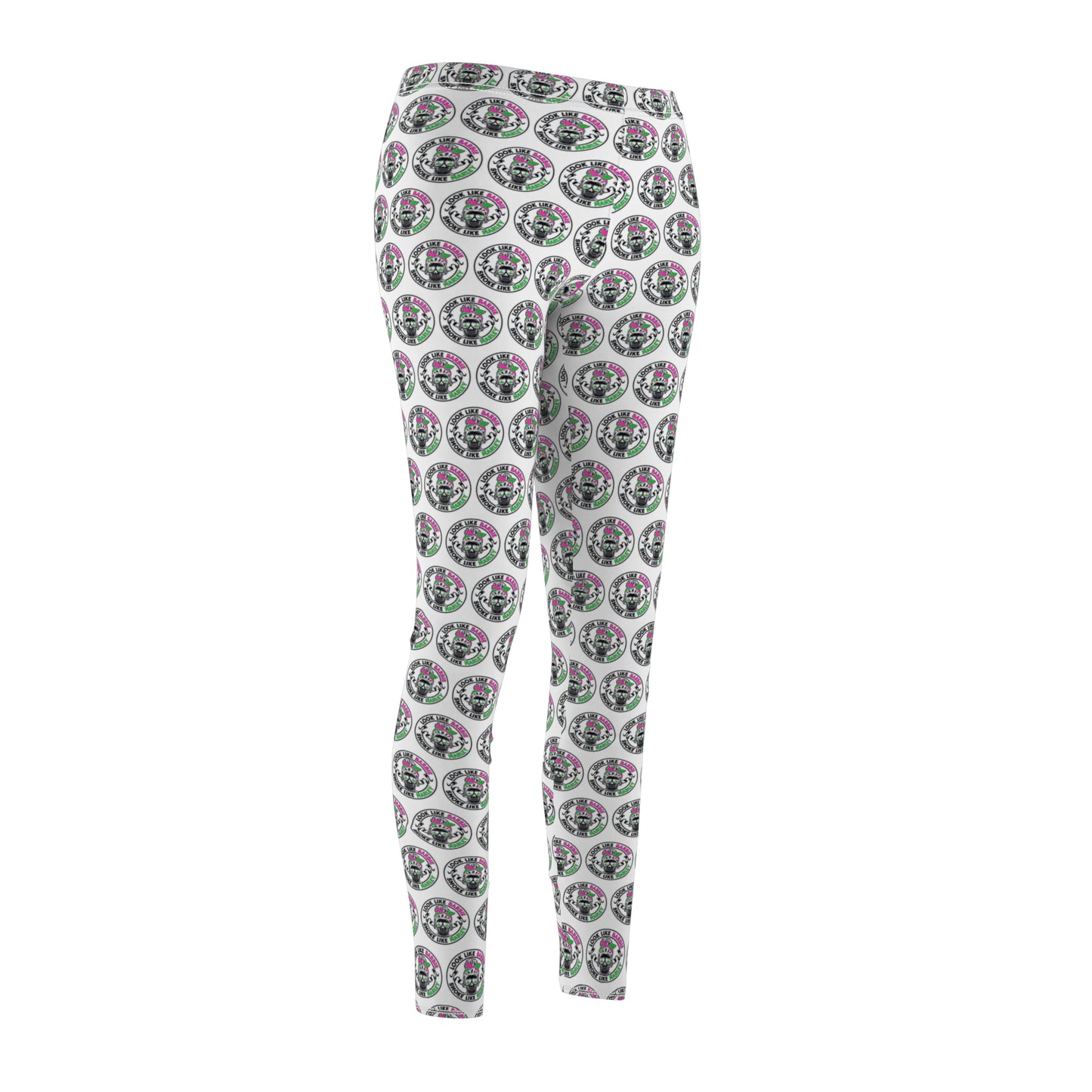 Women's Casual Leggings, "Look like Barbie, Smoke like Marley"